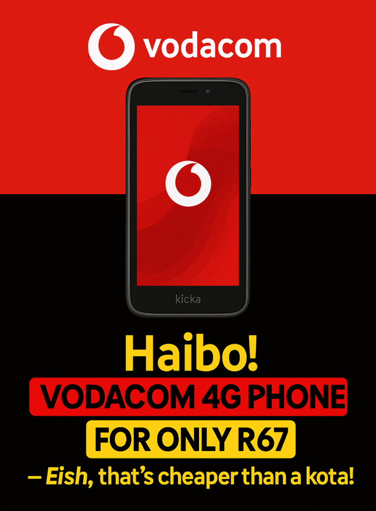 Vodacom Kicka 6 4G phone