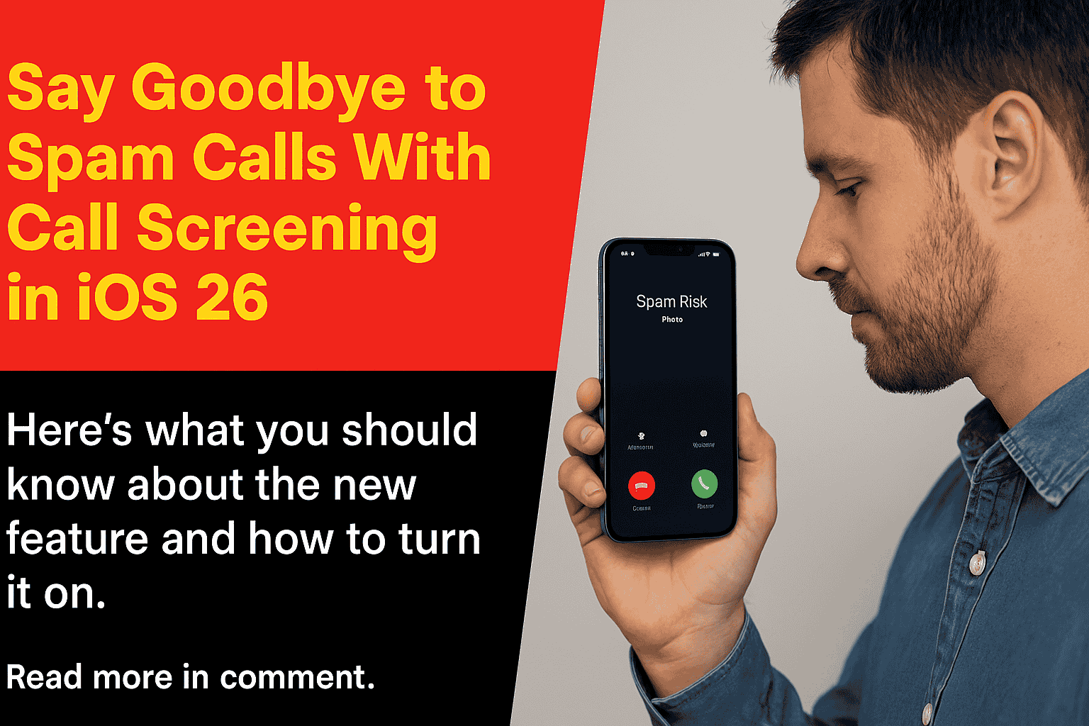 iOS 26 Call Screening
